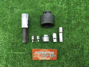 【領収書発行可】〇MAC TOOLS/マックツールズ 1/4&quot;,3/8&quot;,1/2&quot; ソケット類 6点セット SC79R など [IT0TPIIXHTCS]