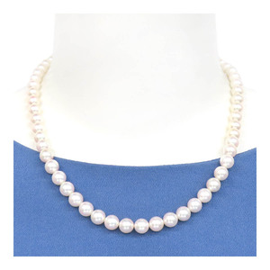 ミキモト アコヤ パール ネックレス SIL (SILVER) レディース MIKIMOTO 中古 【ジュエリー】