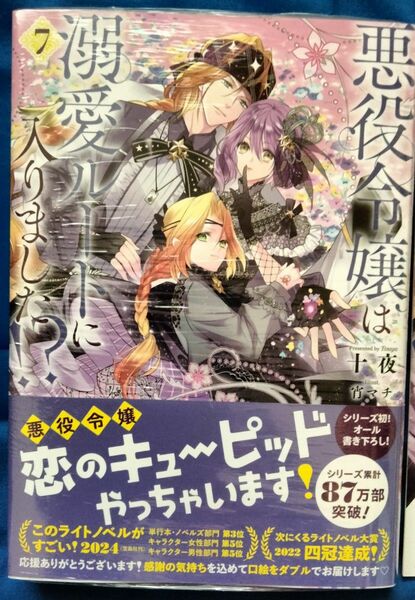 おまけ有り 悪役令嬢は溺愛ルートに入りました！？ 小説 ７巻 十夜／著 宵マチ