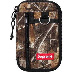 新品 19AW Supreme Small Zip Pouch スモール ジップ ポーチ Real Tree Camo リアルツリー カモ 迷彩 パスケース モバイルケース Cordura