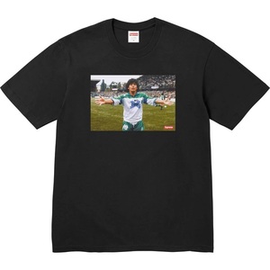 新品 24SS Supreme Maradona Tee Lサイズ マラドーナ Tシャツ Black ブラック