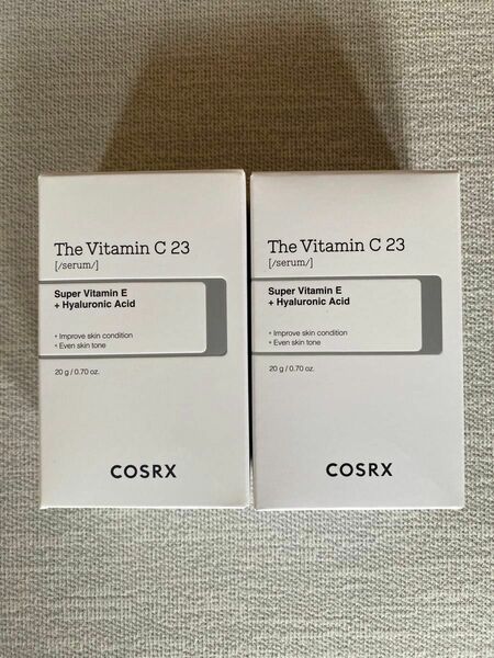 COSRX コスアールエックスザ・ビタミンC23セラム20g×2本 