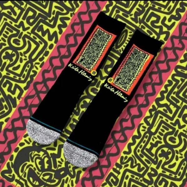 日本未発売 STANCE スタンス ソックス 靴下KEITH HARING