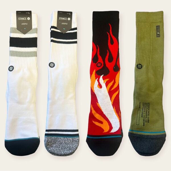 ソックス STANCE SOCKS 靴下 4足セット