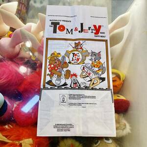 1989年製 マクドナルド トムとジェリー ハッピーミール 紙袋 1枚 McDonald’s Tom&Jerry Happy Meal Paper Bag USA 雑貨 アメキャラ