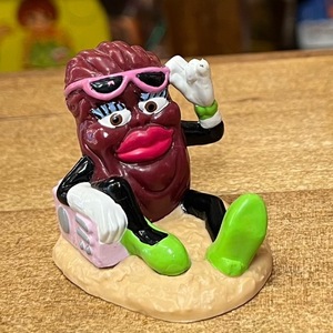 California Raisins カリフォルニアレーズン PVC フィギュア ビーチ シリーズ アドバタイジング キャラクター 企業物 レーズン アメキャラ