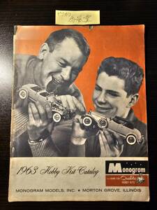 1963年 Hobby Kit Catalog ホビーキットカタログ Monogram Models