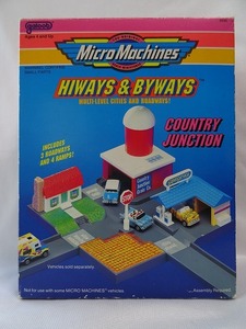 Micro Machines HIWAYS & BYWAYS COUNTRY JUNCTION не использовался микро механизм galoob