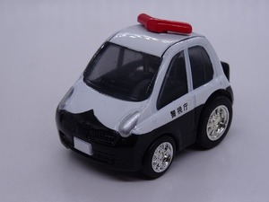 NISSAN MARCH パトカー ちびっこチョロQ No.10 銀目 未使用 タカラ