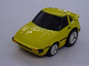 MAZDA SAVANNA RX-7(SA-22A) ちびっこチョロQ No.32 YELLOW 未使用 タカラ