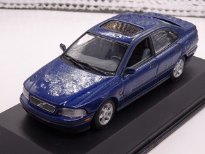 VOLVO S40 Saloon 1996 blue metallic не использовался MINICHAMPS 430 171500 Volvo S40