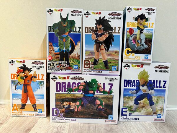 一番くじ ドラゴンボール VSオムニバス アメイジング A.B.C.D.E.ラストワン賞 フィギュアフルコンプ