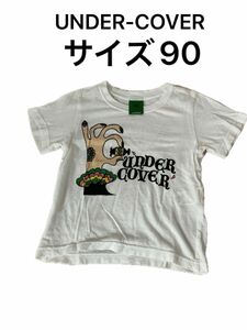 UNDER-COVER アンダーカバー　キッズ半袖Tシャツ　ロゴ　サイズ90