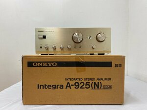  выход звука проверка settled / Junk *1 иен старт ONKYO Onkyo Integra Integra основной предусилитель A-925 нет .. усилитель сделано в Японии оригинальная коробка есть Nagoya 