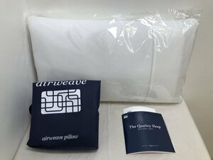  не использовался товар *1 иен старт airweave воздушный we vu pillow S-LINE сумка для хранения имеется высококлассный подушка ... белый постельные принадлежности промывание в воде OK высота регулировка возможность Nagoya 