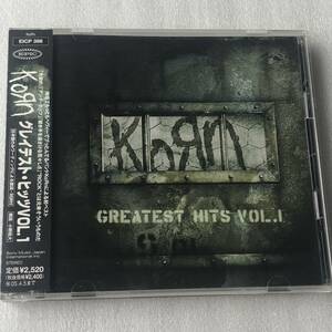 中古CD KORN /Greatest Hits Vol.1(2004年)