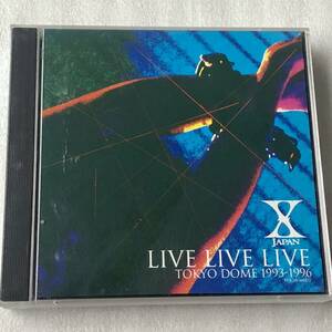 中古CD X JAPAN /LIVE LIVE LIVE TOKYO DOME 1993-1996(2CD) (1997年) 