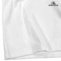 341842-01 Tシャツ Vネック ヘリンボーン柄 シンプル 半袖 無地 織柄 ファッション おしゃれ メンズ(ホワイト白) シンプル M_画像5