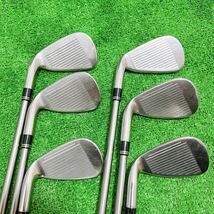 テーラーメイド r7 DRAW メンズゴルフアイアンセット 初心者 おすすめ S TaylorMade カーボン REAX 55 PLUS 右利き _画像3