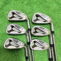 テーラーメイド r7 DRAW メンズゴルフアイアンセット 初心者 おすすめ S TaylorMade カーボン REAX 55 PLUS 右利き _画像2