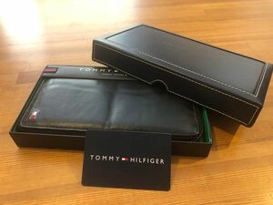 TOMMY HILFIGER (トミーヒルフィガー) 財布 ラウンドファスナー 長財布 ブラック