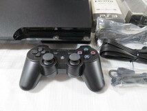 ●未使用並●【SONY】PS3/120GB/CECH-2000A+リモコン+HDMA+ソフト8本セット_画像2