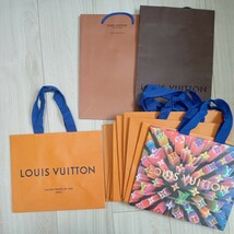 LOUIS VUITTON ルイヴィトン 紙袋 ショッパー ショップ袋　小サイズ　12枚セット_画像1