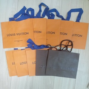 LOUIS VUITTON ルイヴィトン 紙袋 ショップ袋 ショッパー ヴィトン 小サイズ　10枚セット