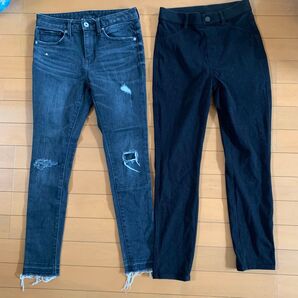 スキニーパンツ2点セット