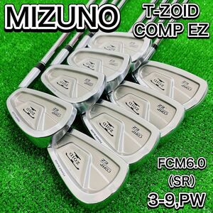 MIZUNO ゴルフクラブ メンズ アイアン8本 T-ZOID COMP EZ