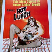 ポスター★アメリカンお色気ムービー『Hot Lunch』 1978 レアポスター/X-Rated_画像2