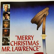 UK版ポスター『戦場のメリークリスマス』（Merry Christmas, Mr. Lawrence）★坂本龍一/YMO/デヴィッド・ボウイ/ビートたけし/大島渚_画像2