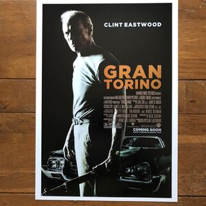 北米版ポスター『グラン・トリノ』（Gran Torino）★ミシガン/フォード/クリント・イーストウッド
