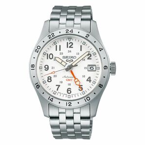 SEIKO ファイブスポーツ 5 Sports Field GMT "Sports style" SBSC009 メンズ シルバー