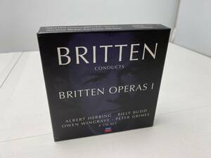 ★BRITTEN CONDUCTS★ブリテン CD 8枚組 輸入盤 BRITTEN OPERAS【中古/現状品/再生未確認】