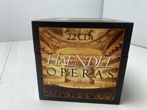 ★輸入盤★HANDEL OPERAS ヘンデル オペラ CD 22枚組【中古/現状品/再生未確認】_画像2