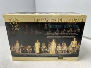 5/21★Great Voices OF The Opera TENORES/SOPRANOS オペラ CD 40枚組【中古/現状品/再生未確認】