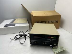 ★富士電子工業★QUARTZ TESTER QT-10 クオーツテスター 腕時計計測機器【中古/現状品/動作未確認ジャンク】