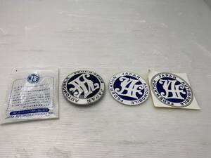 *JAF car badge sticker * car supplies * lack of equipped that time thing [ used / present condition goods ]