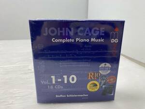 5/29*JOHN CAGE COMPLETE Piano Music* Joan * cage complete set of works CD 18 sheets set [ used / present condition goods ]