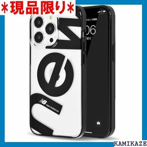 new balance iPhone14 Pro ケ アイフォン14プロ スマホケース 透明 カバー ブラック 3300