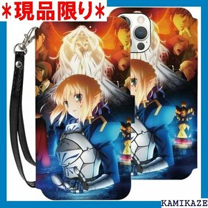 Fate Zero iPhone 12mini 手帳型 レザー スタンド機能 ワイヤレス充電対応 5.4インチ 3806