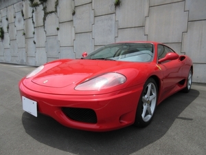 【くるま☆市場】Ferrari３６０モデナ★Cornes物正規ディラーvehicle★6 speed manualで奇麗です★