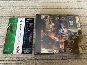 【廃盤】ALICE COOPER アリス・クーパー/THE LAST TEMPTATION＋LIVE AT ELECTRIC LADY・国内盤 帯付