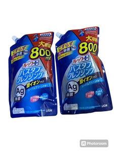 ルックプラス バスタブクレンジング 銀イオンプラス 800ml×2