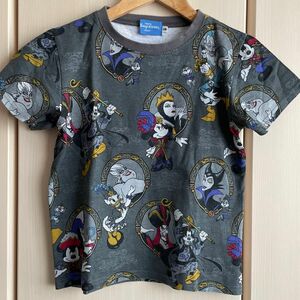 東京ディズニーリゾート　 半袖 Tシャツ　130センチ　ミッキー　ミニー　ヴィランズ　ハロウィン　