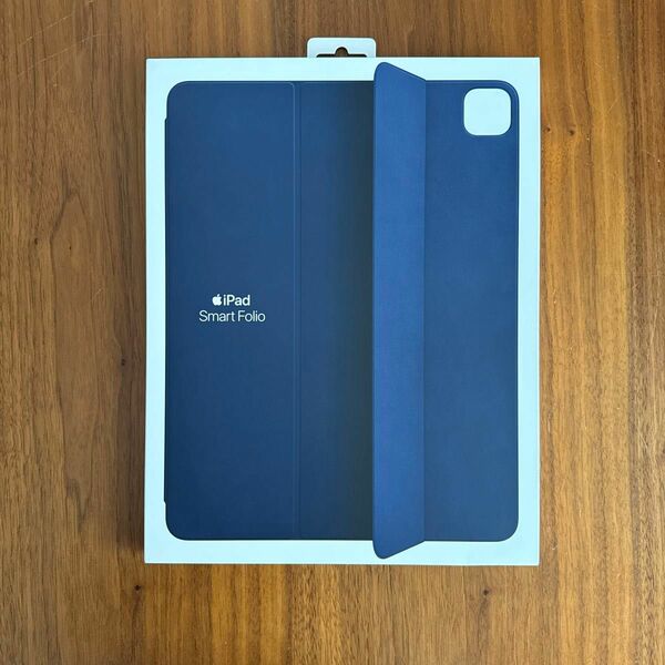 【純正】12.9インチiPad Pro 用Smart Folio - ディープネイビー MH023FE/A