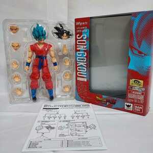 【開封品】S.H.Figuarts 超サイヤ人ゴッドSS(超サイヤ人) 孫悟空