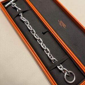 HERMES エルメス　シェーヌダンクル　GM　15コマ　ブレス　新品未使用品　紙袋、保証書付　プレゼントにも