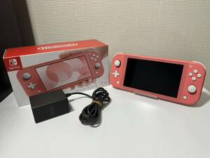 【Nintendo Switch Lite】 スイッチライト　コーラル② 【動作確認済】